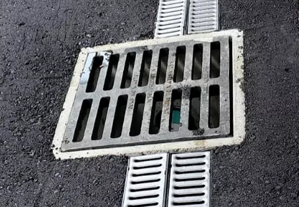 Surface Drain Installation in Dundas, Hamilton